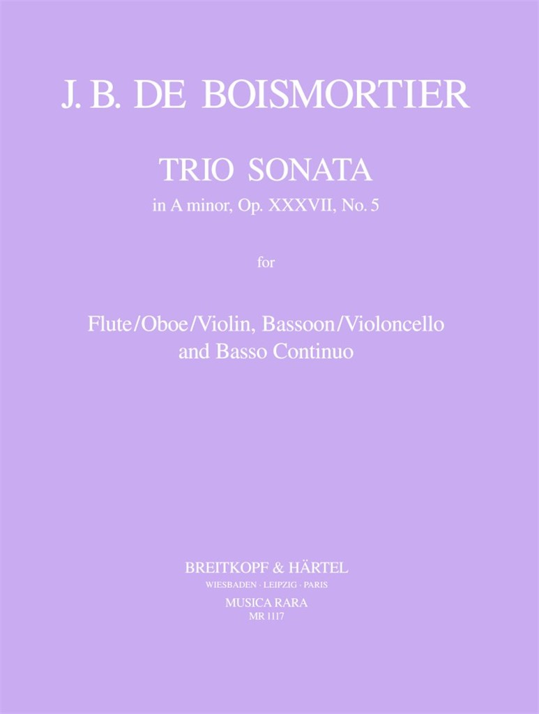 Triosonate in a op. 37/5